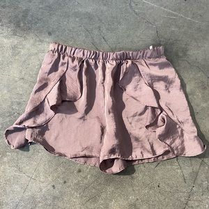 Flowy Silk Shorts
